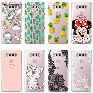 LG Case Cartoon Silicone Ultra Soft TPU