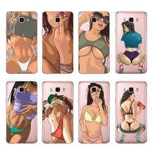 Load image into Gallery viewer, Sexy Hot Girl Summer Twerk Soft Tpu Clear Phone Case For Samsung