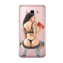Load image into Gallery viewer, Sexy Hot Girl Summer Twerk Soft Tpu Clear Phone Case For Samsung
