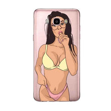 Load image into Gallery viewer, Sexy Hot Girl Summer Twerk Soft Tpu Clear Phone Case For Samsung