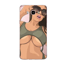 Load image into Gallery viewer, Sexy Hot Girl Summer Twerk Soft Tpu Clear Phone Case For Samsung