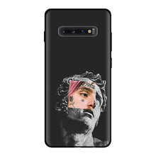 Load image into Gallery viewer, Van gogh Starry Mona Lisa Black Silicone Cases for Samsung