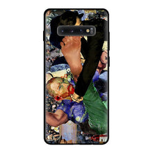 Load image into Gallery viewer, Van gogh Starry Mona Lisa Black Silicone Cases for Samsung