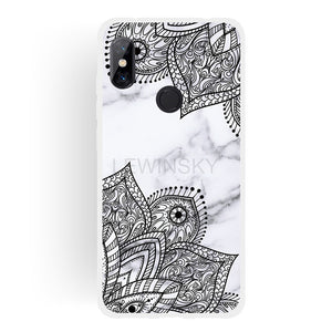 Luxury Marble Silicone Phone Case For Xiaomi