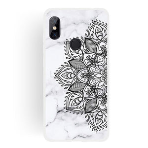 Luxury Marble Silicone Phone Case For Xiaomi