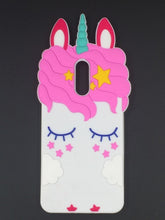 Load image into Gallery viewer, For LG Cute 3D Cartoon Beard cat unicorn horse ice cream Soft Silicone phone Case