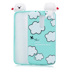 Load image into Gallery viewer, 3D Soft Silicone TPU Case For LG Cute Panda Owl Unicorn Phone Cases For LG