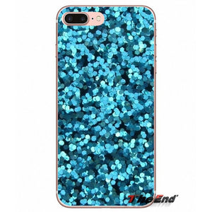 Gold Confetti Dots Soft Shell Cases For LG